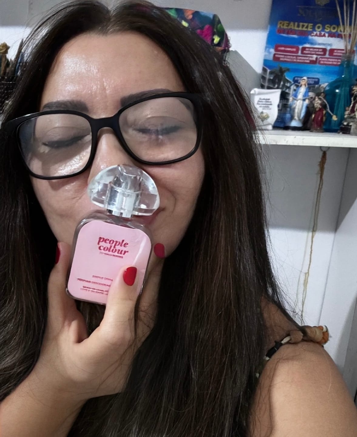 Customer photo review of Perfume Cabelo e Corpo #01