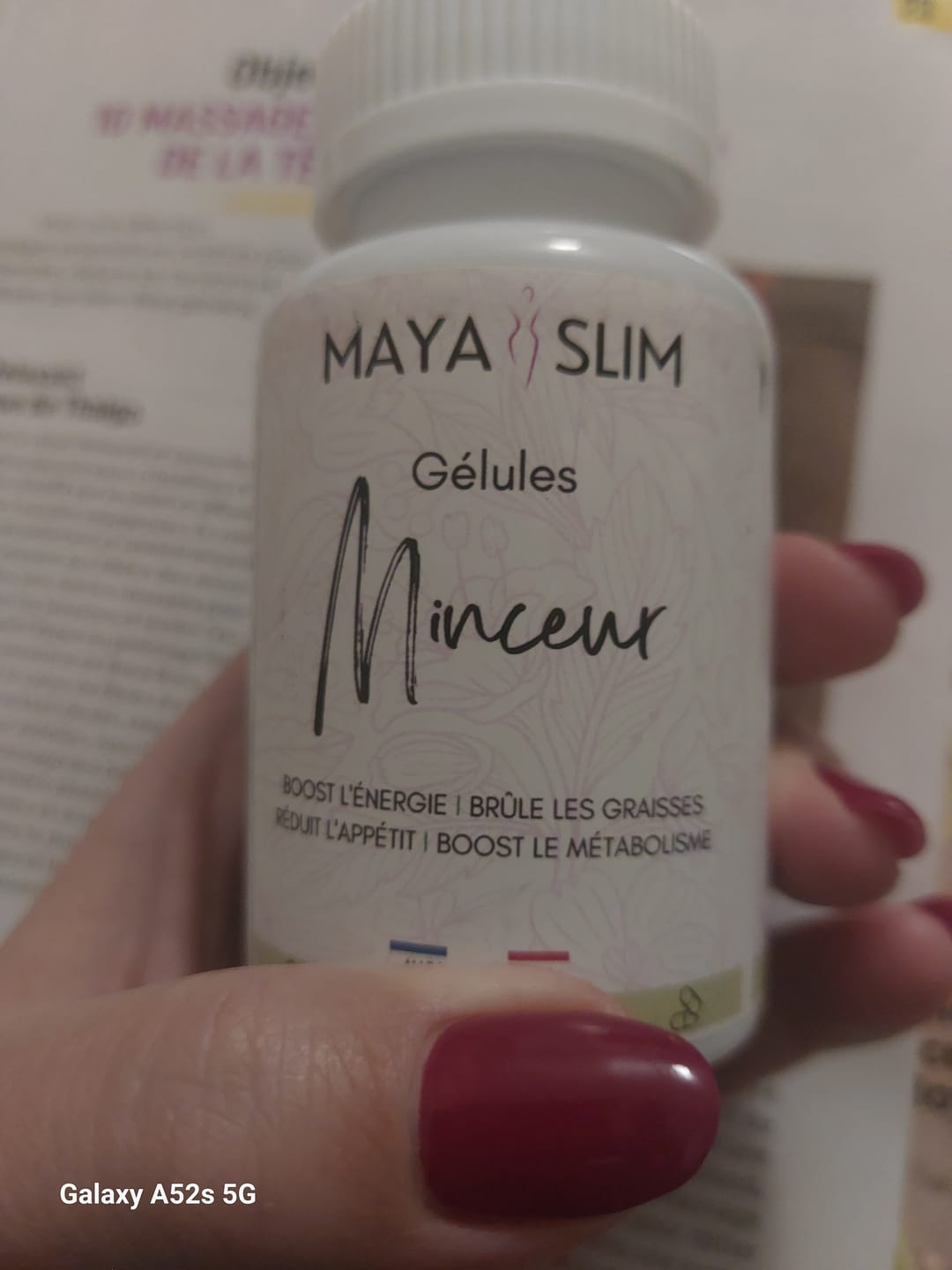Customer photo review of Gélules Minceur