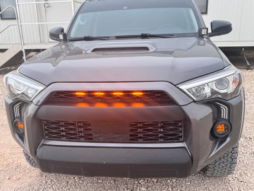 Customer photo review of STEALTH PRO GRILLE FIT FOR 2014-2024 TOYOTA 4RUNNER