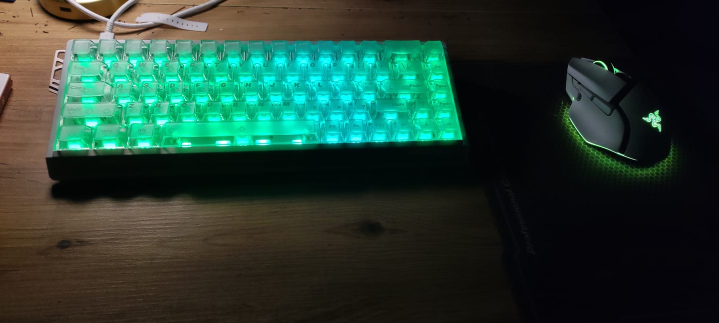 Customer photo review of ATK 68RX Klavye (Manyetik Switch / HE)