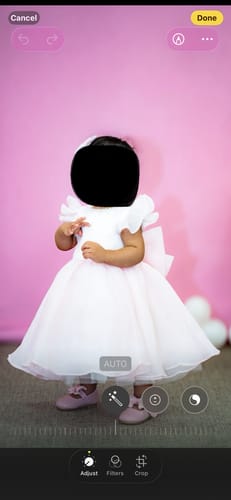 Customer photo review of Girl Birthday Dresses Toddler Pink Puffy Party Formal Princess Dress