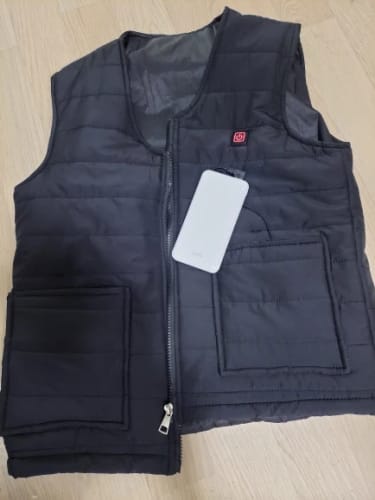 Customer photo review of Gilet Riscaldato 9 zone