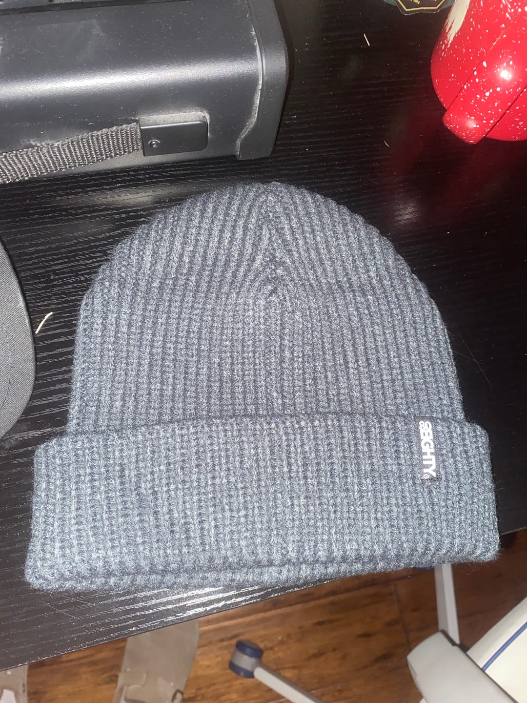 Customer photo review of 80eighty® Graphite Beanie