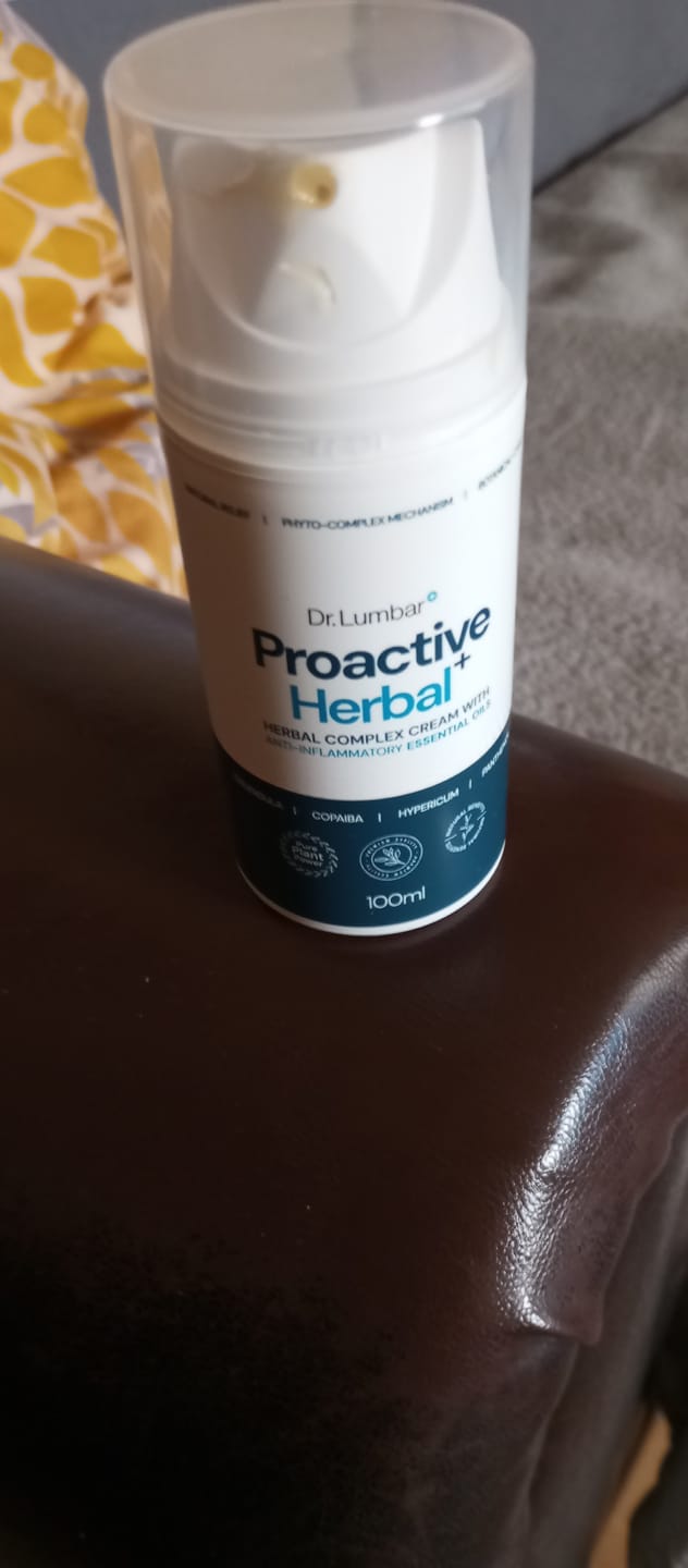 Customer photo review of Proactive Herbal+ Speciális Gyógynövény Krém Izmokra, Ízületekre, Talpi Bőnyére