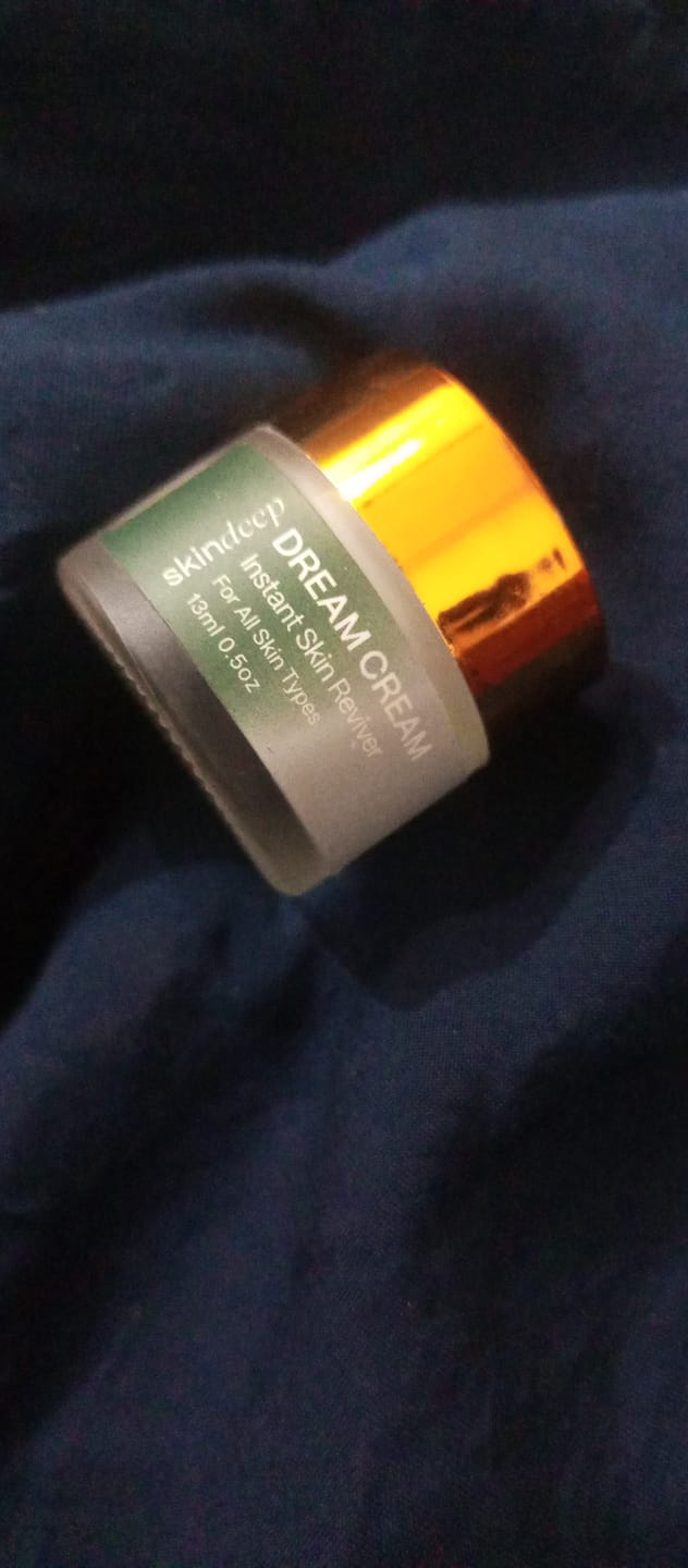 Customer photo review of DREAM CREAM - Instant Skin Reviver