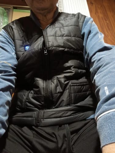 Customer photo review of Gilet Riscaldato 9 zone