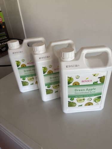 Scott N. review of Green Apple Flavor Syrup (2.5kg) image 1 out of 1