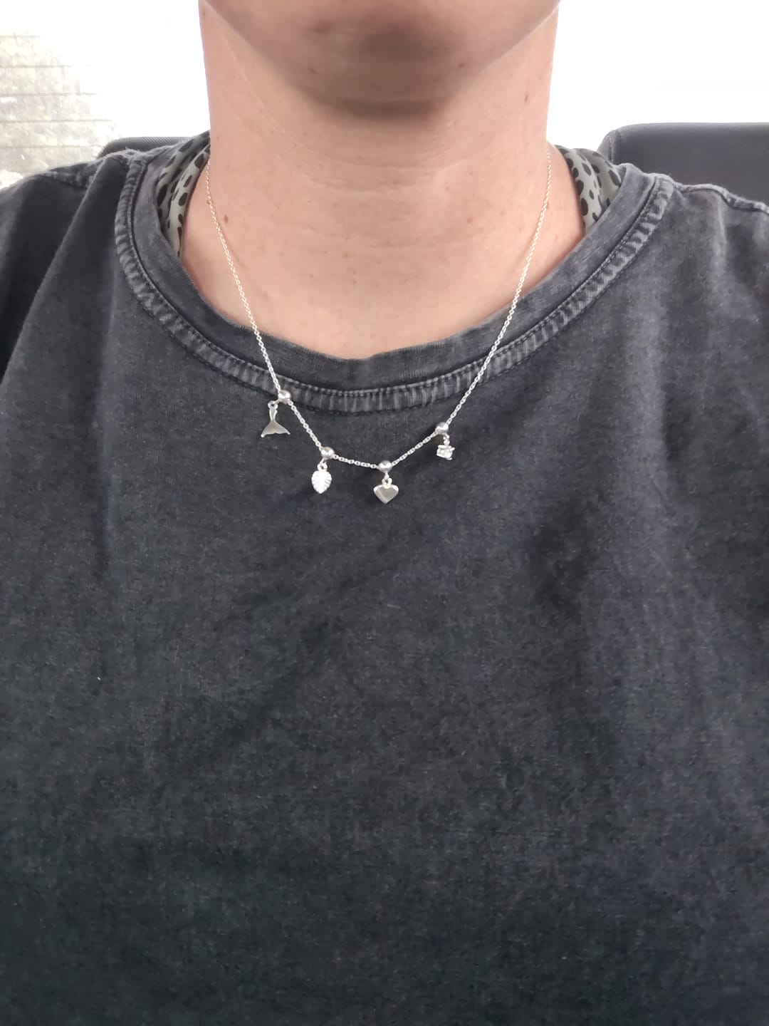 Customer photo review of Birthstone Silver Charms