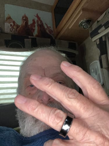 Customer photo review of Pulserive Smart Ring, Sleep Tracker, Activity & Fitness Tracker, Blood Pressure& Oxygen Tracker