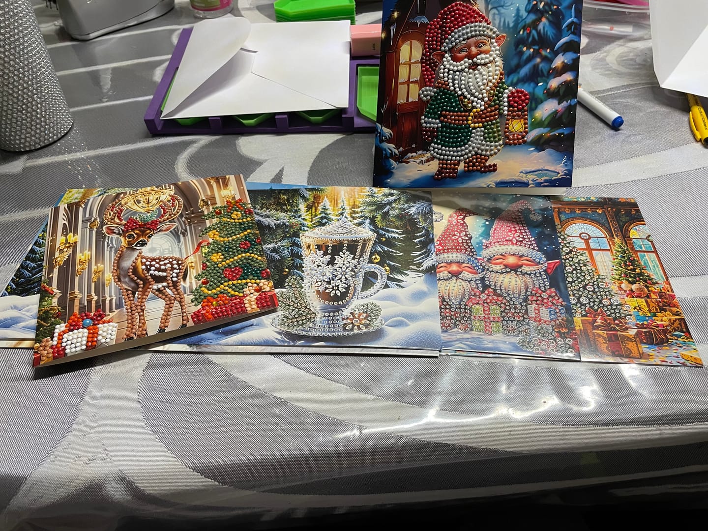 Customer photo review of Kerstkaarten VII | 8 stuks