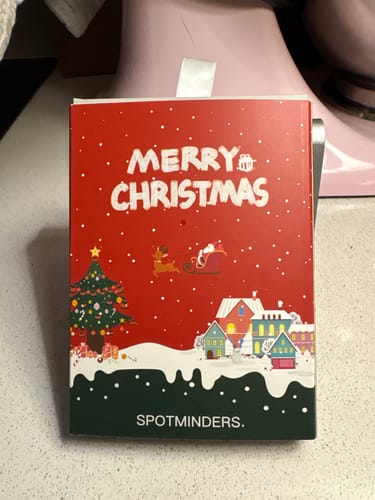 Customer photo review of SPOTMINDERS. Tracking Card