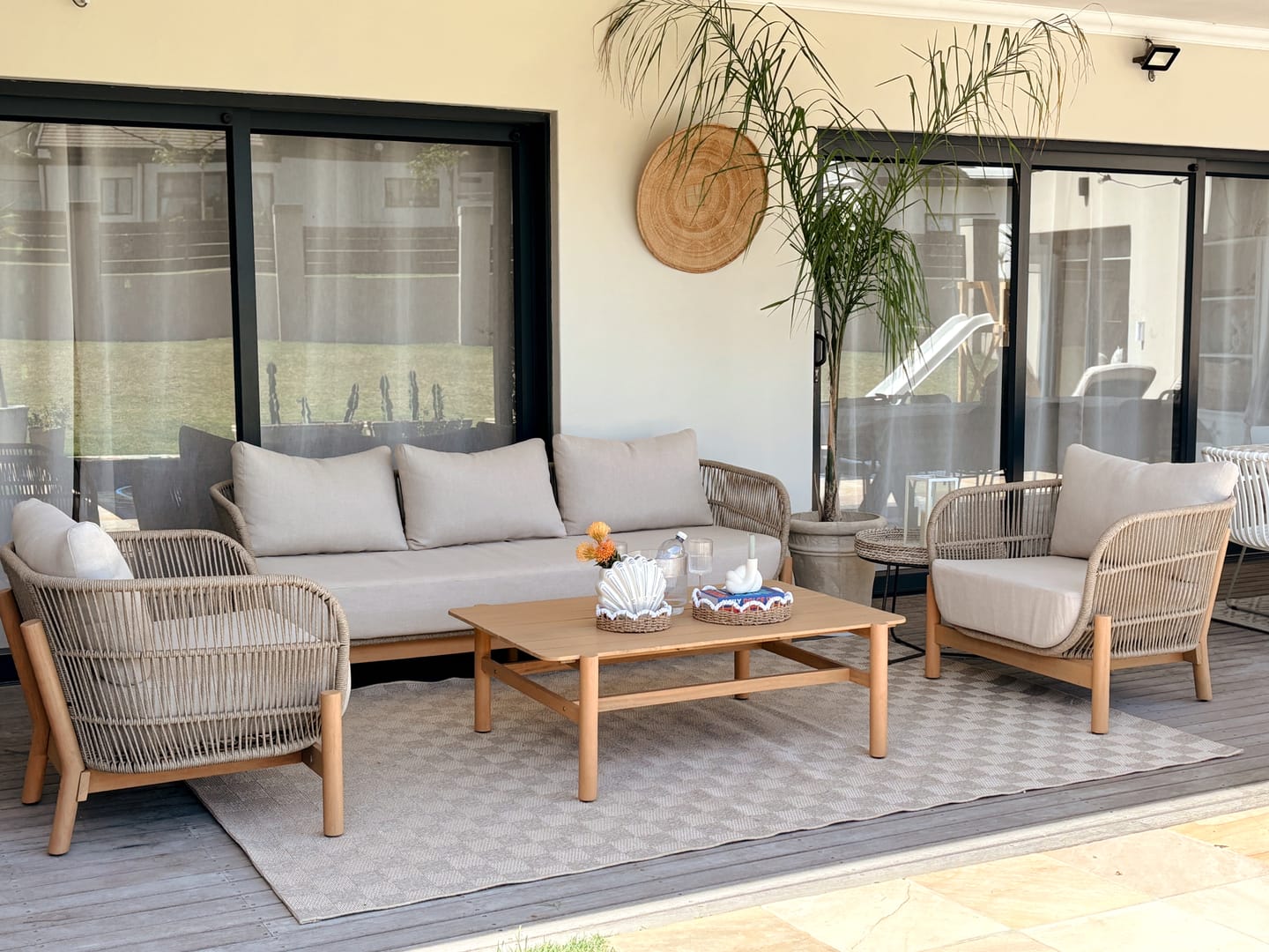 Customer photo review of Evora Sofa Set