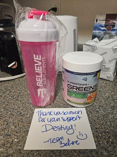 Customer photo review of Superfoods + Greens