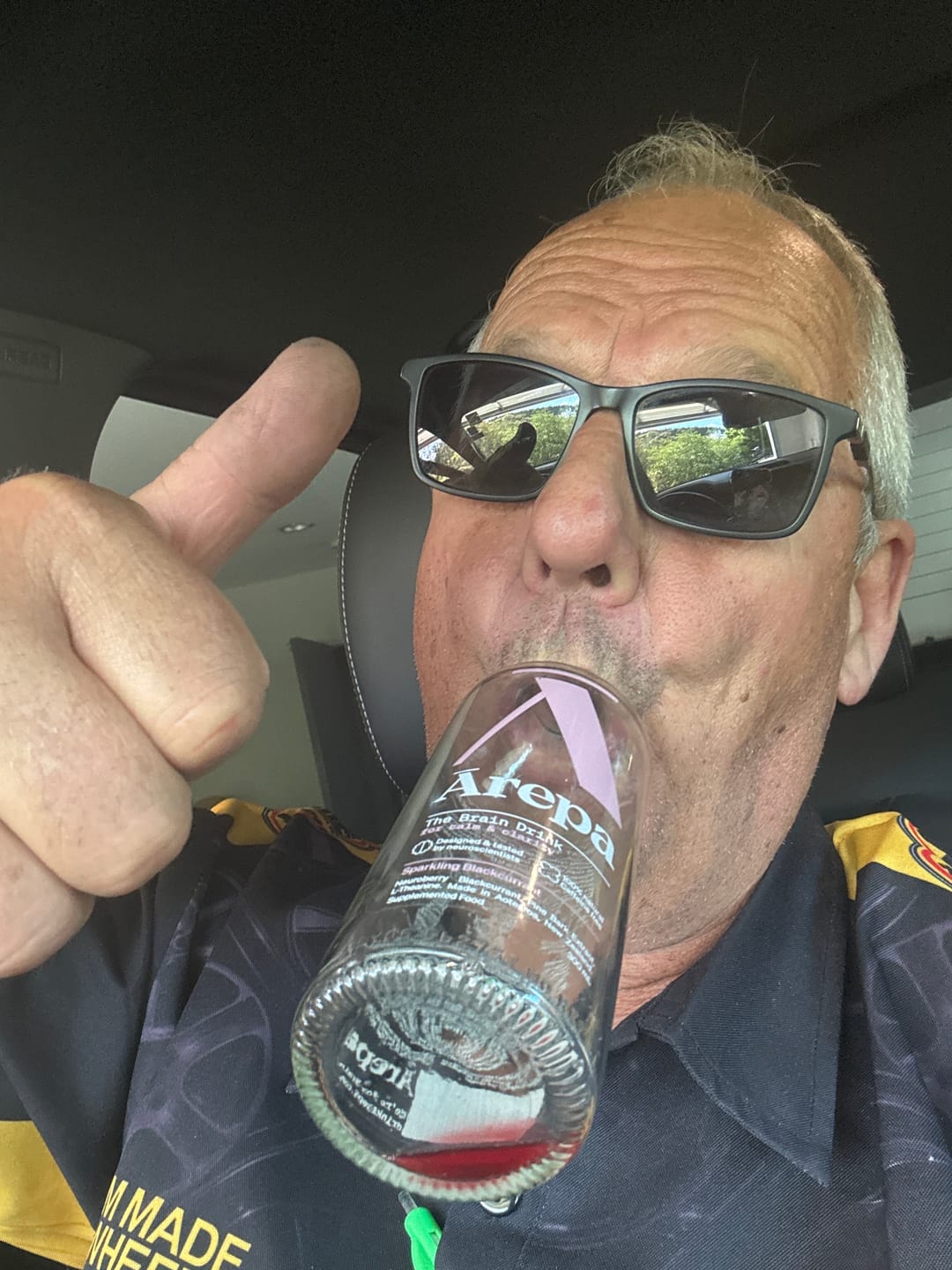 Customer photo review of The Brain Drink for Calm & Clarity (300ml)⁺