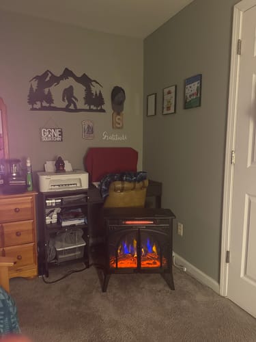 Customer photo review of Bigfoot - Metal Wall Art