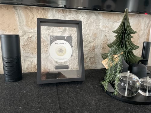 Customer photo review of M1 Music Frame CD Player