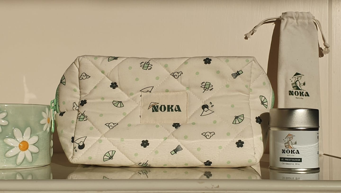 Customer photo review of Trousse Noka Matcha