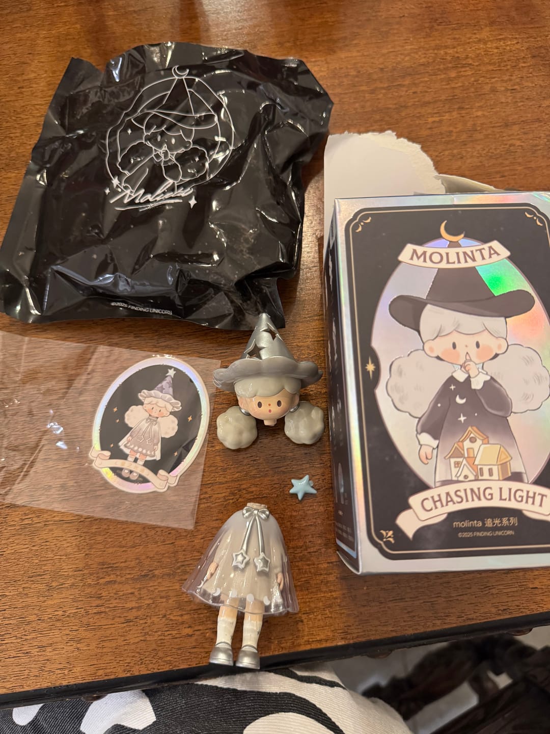 Customer photo review of Molinta Chasing Light Series Blind Box