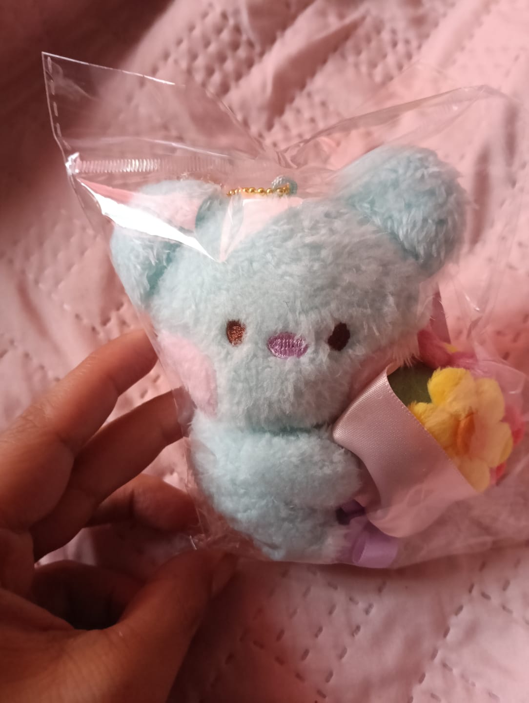 Customer photo review of BT21 - BOUQUET MININI PLUSH KEYRING