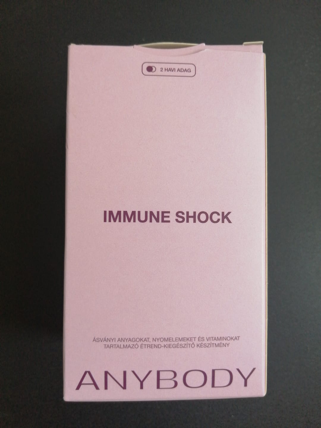 Customer photo review of Anybody IMMUNE SHOCK Nőknek 60x