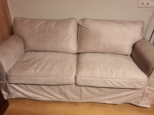 Customer photo review of EKTORP 2 Seat IKEA Sofa Bed Cover