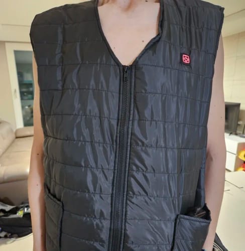 Customer photo review of Gilet Riscaldato 9 zone