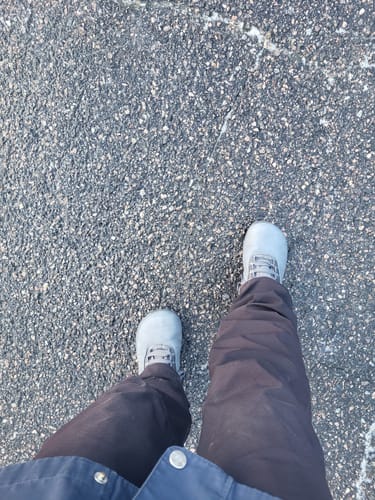 Customer photo review of Vaistoa Uoma 3 Talvi -paljasjalkavaelluskengät