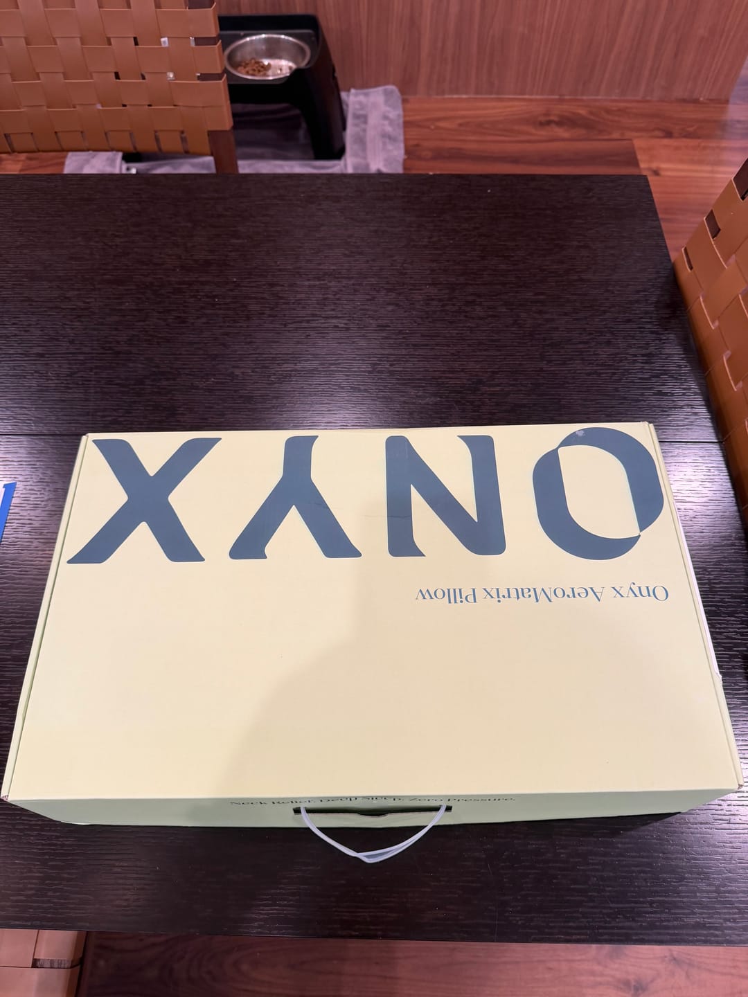 Customer photo review of Onyx AeroMatrix Pillow