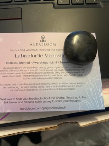 Customer photo review of VIP Crystal Club ~ Monthly Crystal Tester