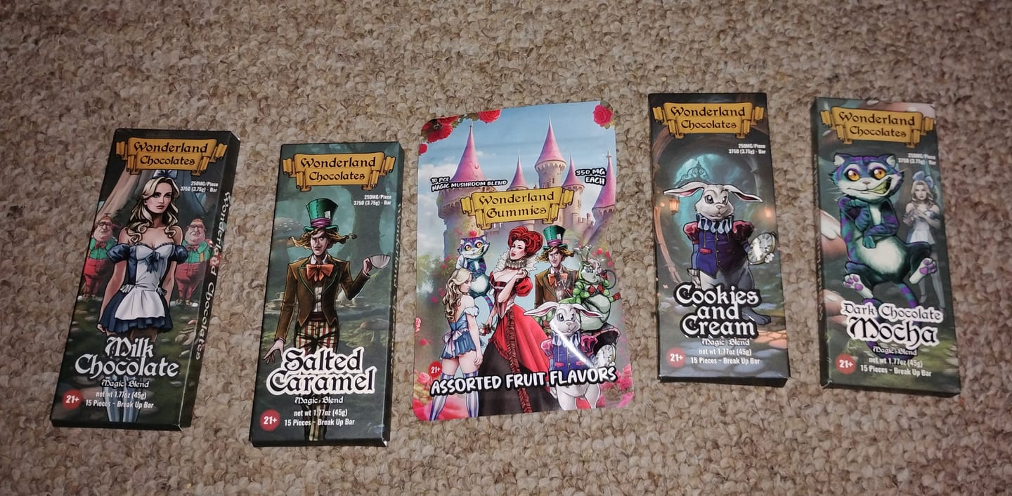 Customer photo review of Wonderland Chocolates