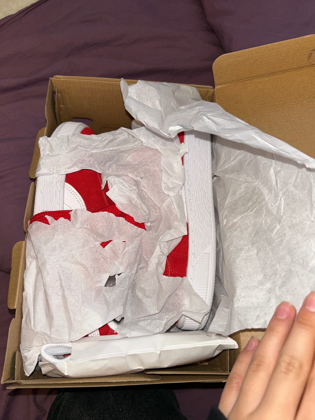 Customer photo review of Zapatilla Puma Suede Xl Unisex Rojo