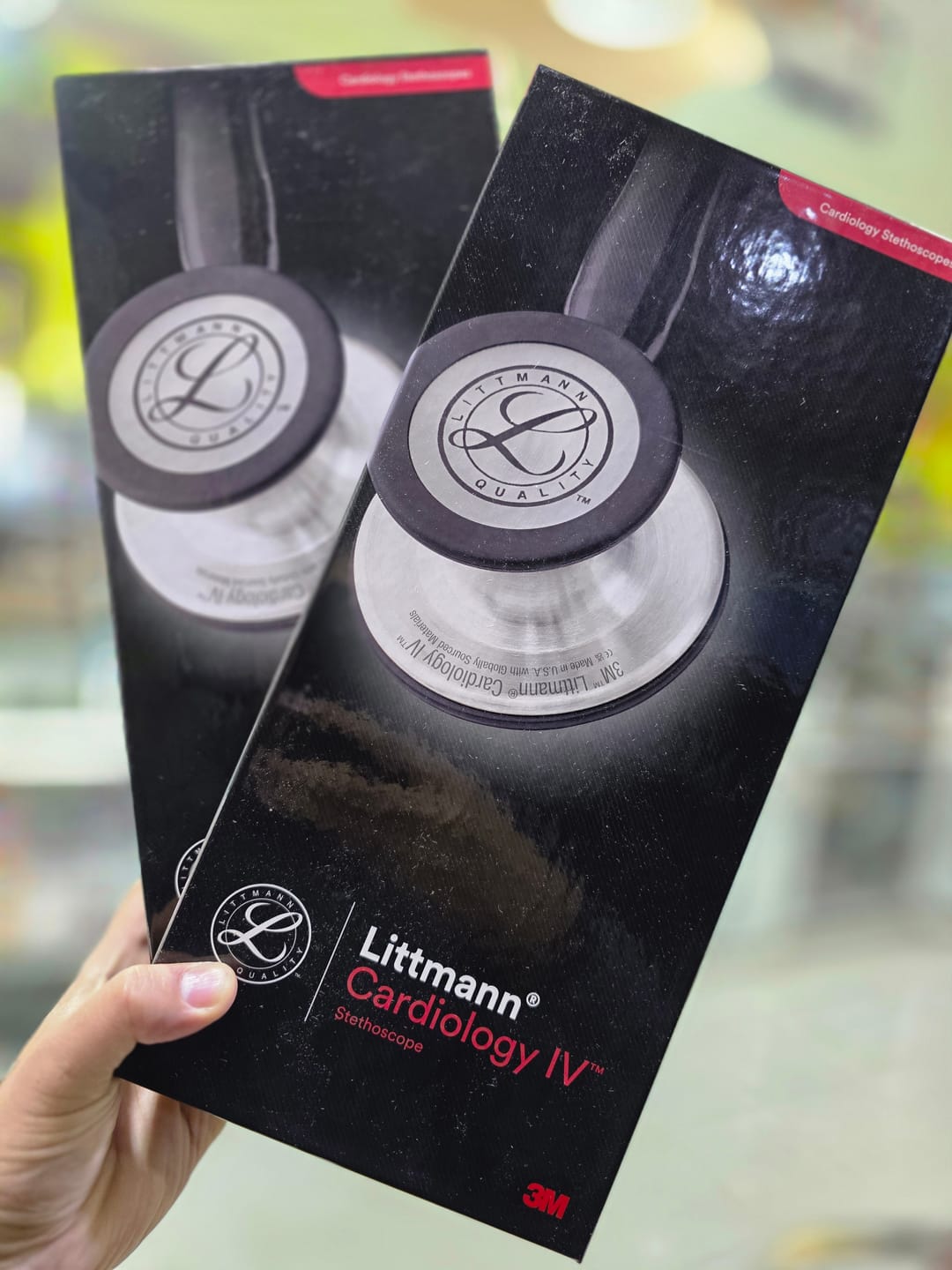 Customer photo review of Littmann Cardiology IV Diagnostic Stethoscope: Plum 6156