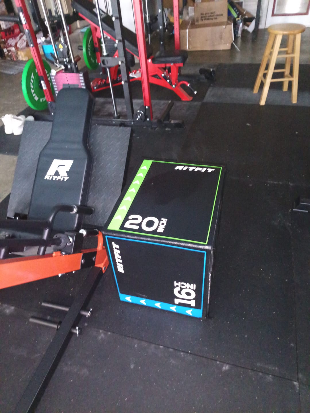 Customer photo review of RitFit 3-in-1 Plyo Box Soft Foam Box Jump Platform