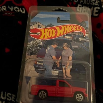 Customer photo review of Personalized Lover's Toy Dream Car Dad's Toy Dream Car Packaging Best Gift for Dad,Husband,Boyfriend | Black Friday Sale