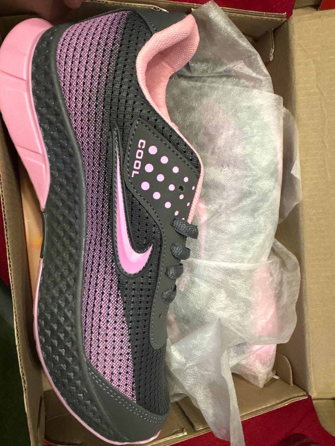 Customer photo review of Tenis 013 Oxford Rosa