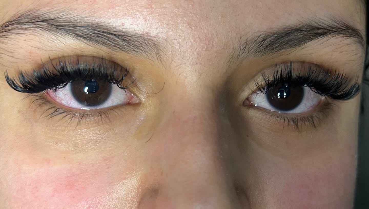 Customer photo review of Refreshing Eyelash Shampoo