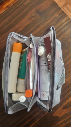 Customer photo review of Neceser Porta Cosméticos Bolso Viaje Organizador Cartuchera