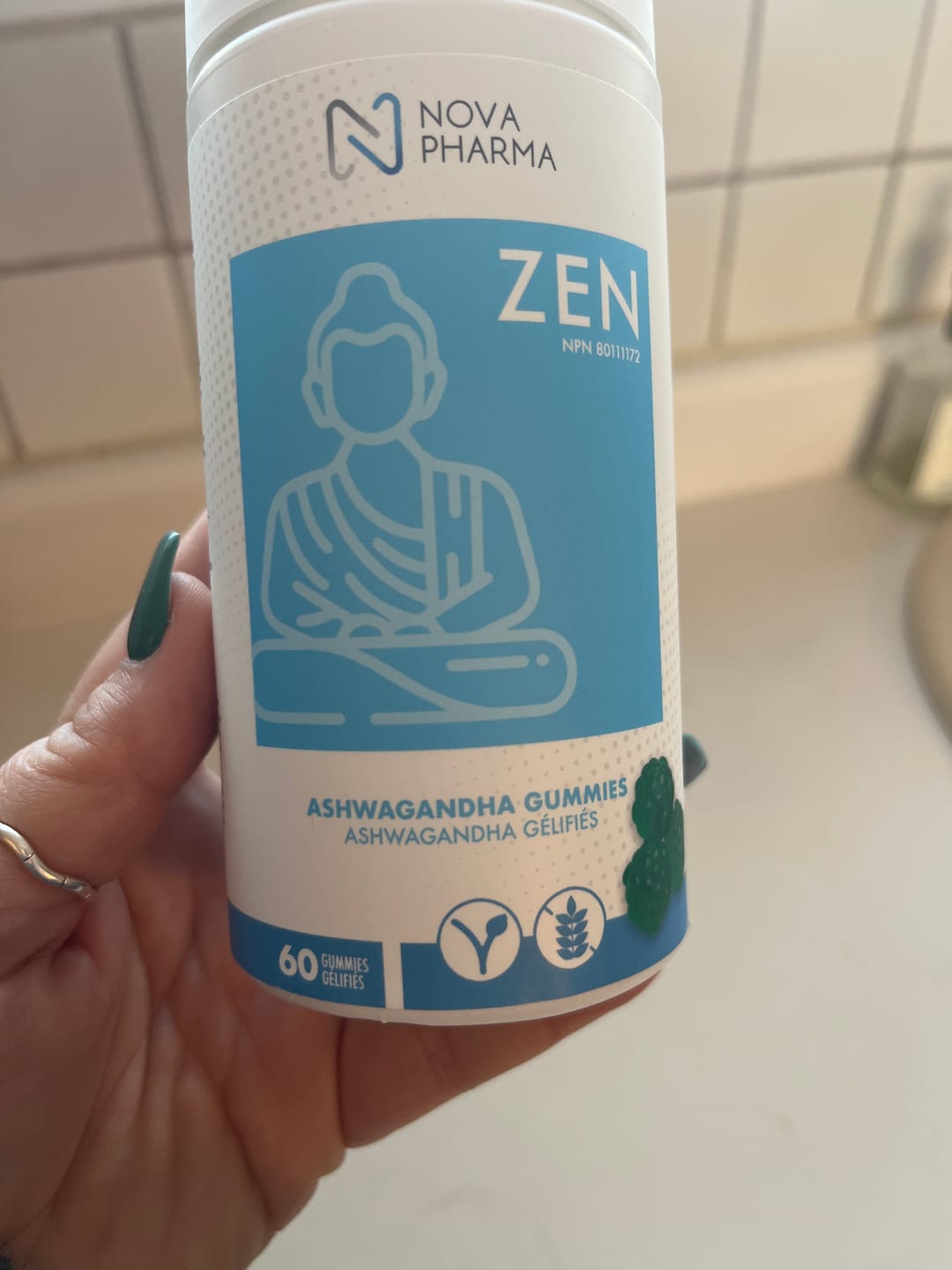 Customer photo review of Nova Pharma - Zen - Gummies à l'Ashwagandha - 60 Gummies