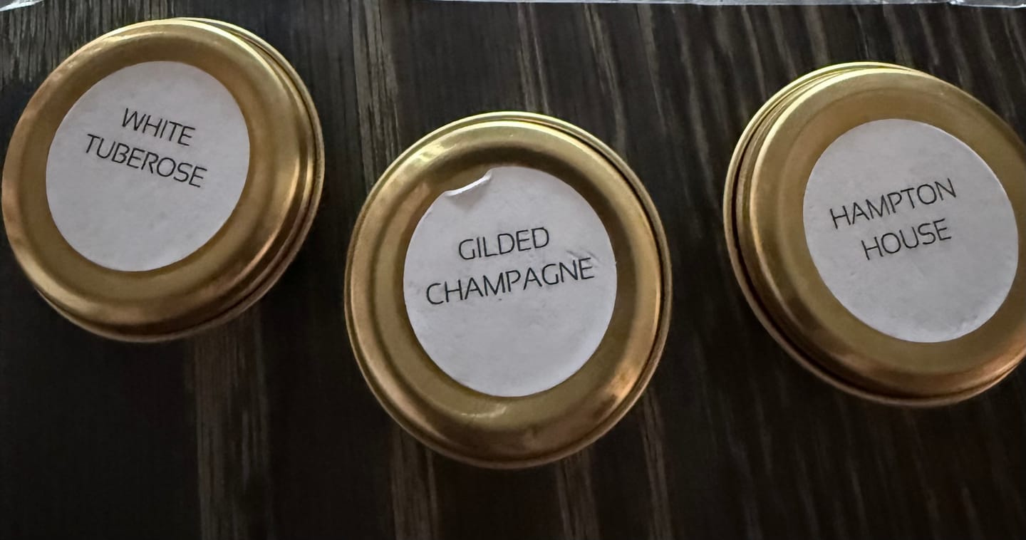 Customer photo review of FRAGRANCE SAMPLES