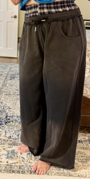 Customer photo review of Aelfric Eden Double Waist Vintage Baggy Sweatpants