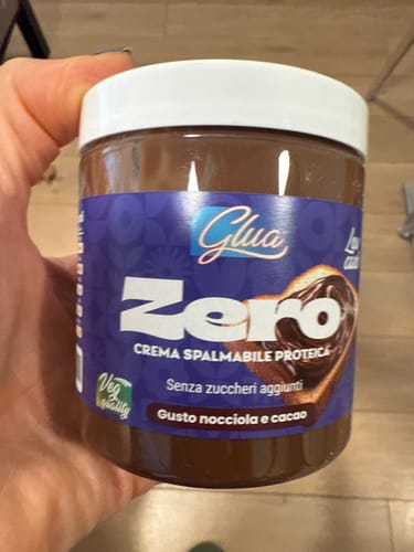 Customer photo review of Crema proteica gusto nocciola e cacao
