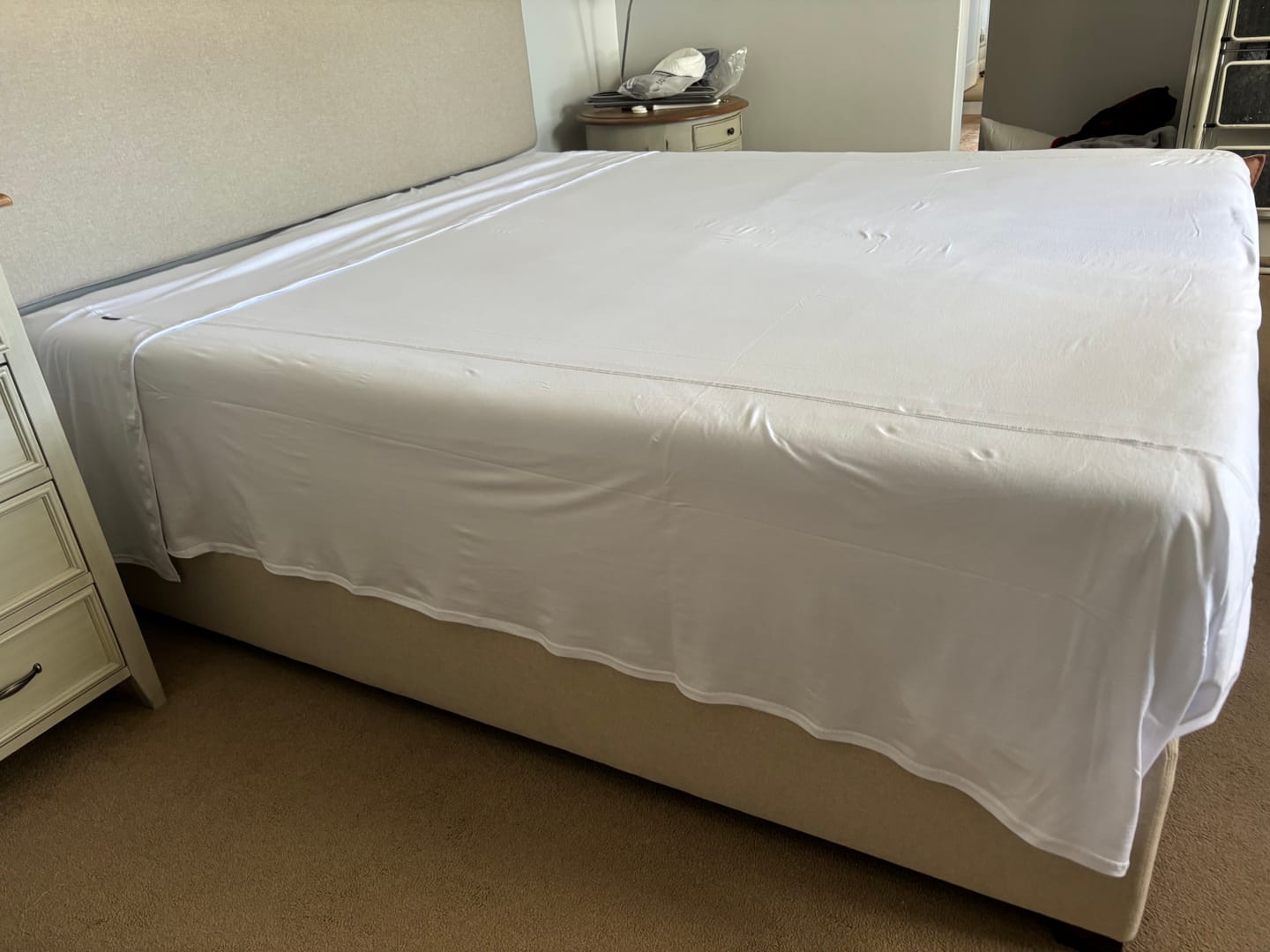 Customer photo review of Flat Sheets