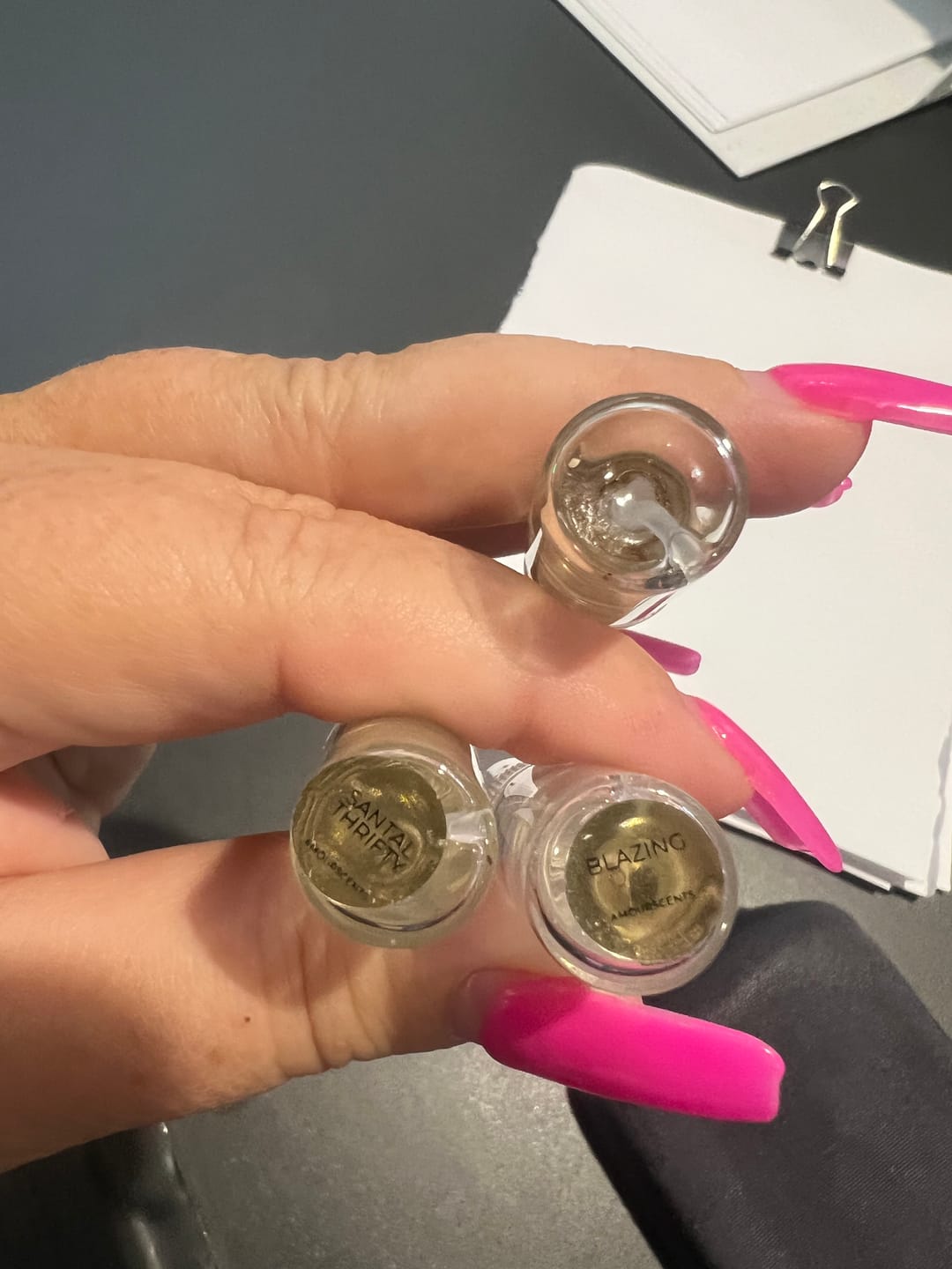 Customer photo review of X3 Mystery Sample Set