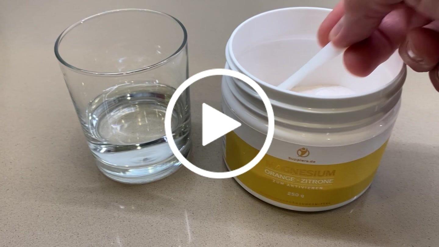 Customer video review of Ionisches Magnesium **Pfirsich-Aprikose** 250g Dose