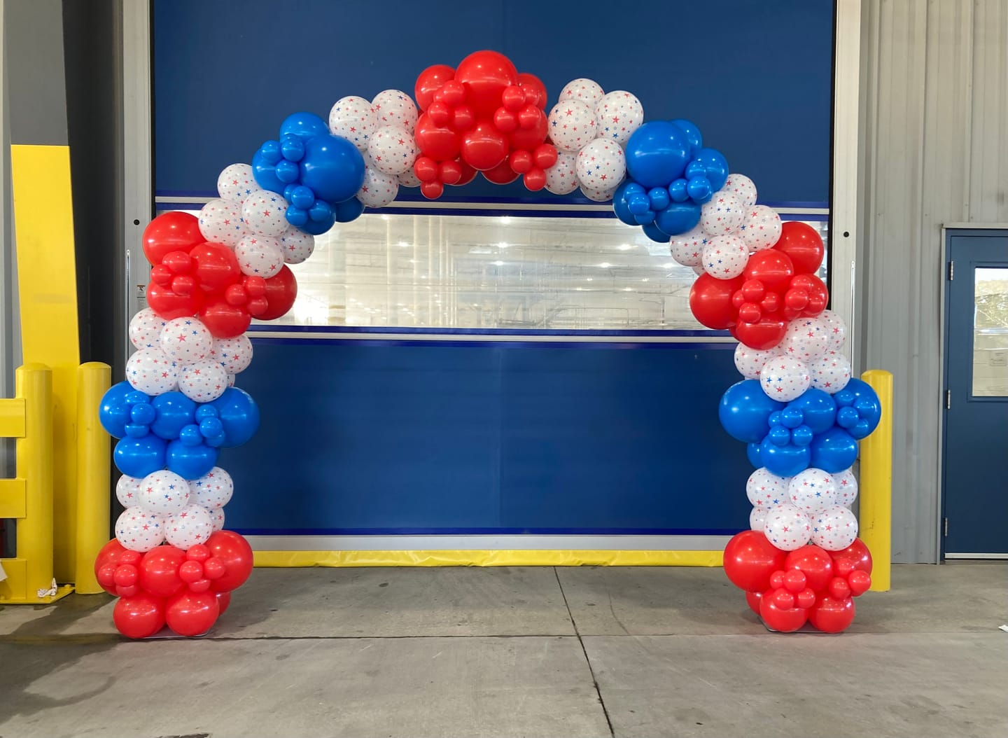 Customer photo review of 10x8ft Aluminum Alloy Tube Arch Balloon Flower Stand For Wedding Birthday Baby Shower
