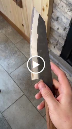 Customer video review of Kenshiro Hatono AO Gyuto 215 mm
