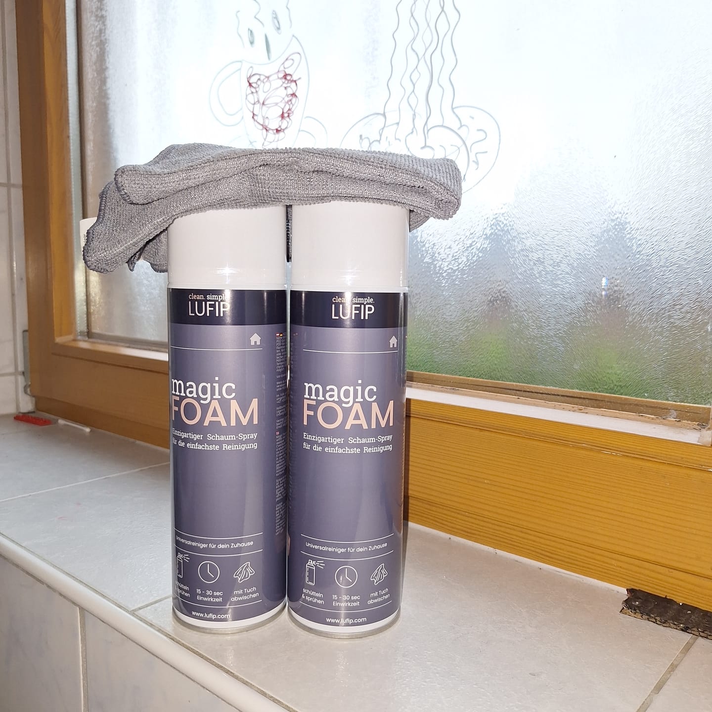 Customer photo review of Magic Foam-Set