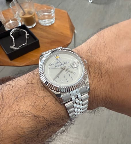 Customer photo review of Product Customization