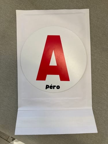 Customer photo review of Disque A Personnalisé – Autocollant Magnétique