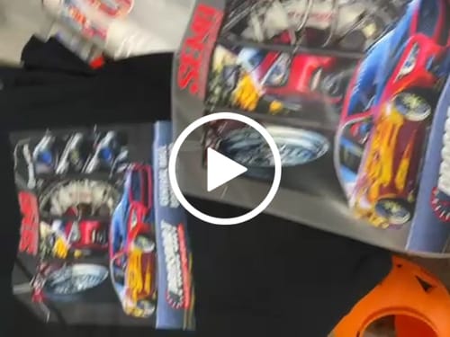 Customer video review of DTF Transfers Gangsheet Builder